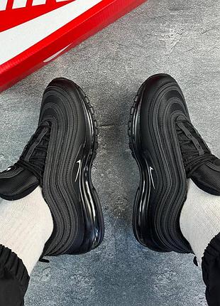 Nike air max 97 triple black 6