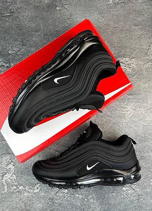 Nike air max 97 triple black 3