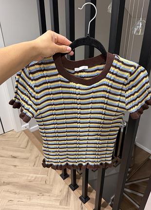 Топ, футболка zara 5