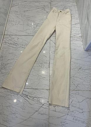 Джинси з розрізом zara 5