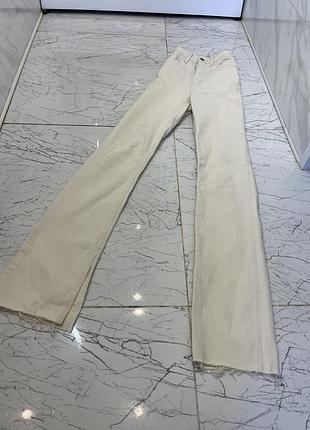 Джинси з розрізом zara 6