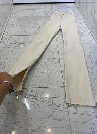 Джинси з розрізом zara 10