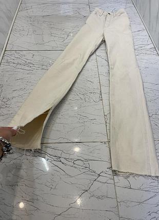 Джинси з розрізом zara 7