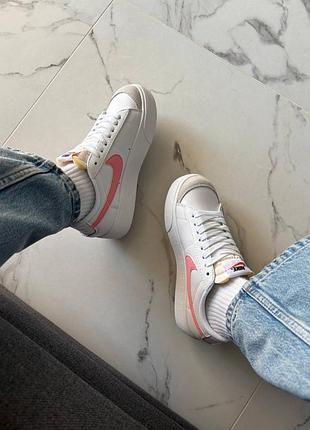 Nike blazer low platform pink 8