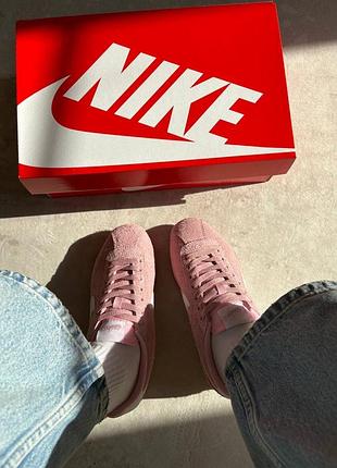 Nike cortez vintage suede pink 3
