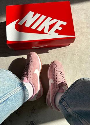 Nike cortez vintage suede pink 9