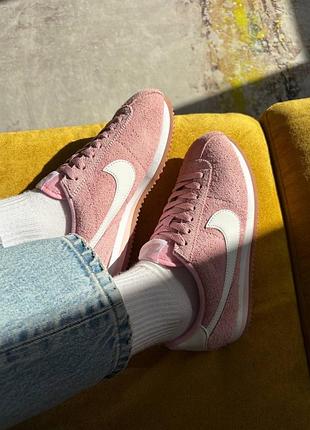 Nike cortez vintage suede pink 6