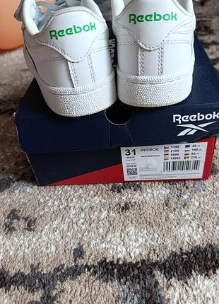Кроссовки reebok 31 размер 4