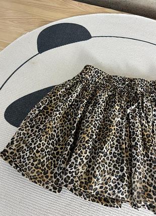 Спідничка в леопардовий принт zara 4