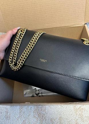 Шкіряна жіноча сумка coach