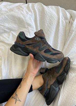 Кросівки new balance 9060 black/brown