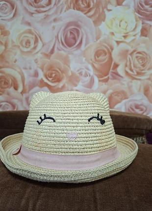 Шляпаh &amp; m котик 5-6 лет.