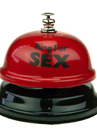 Пикантный настольный звонок «ring for sex»