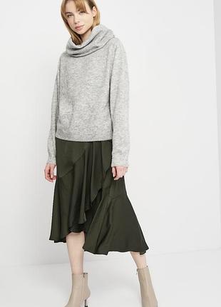 Легкий теплий светр кофта гольф h&m 3