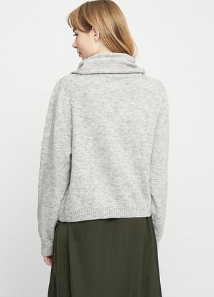Легкий теплий светр кофта гольф h&m 2