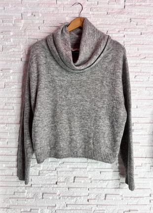 Легкий теплий светр кофта гольф h&m 4