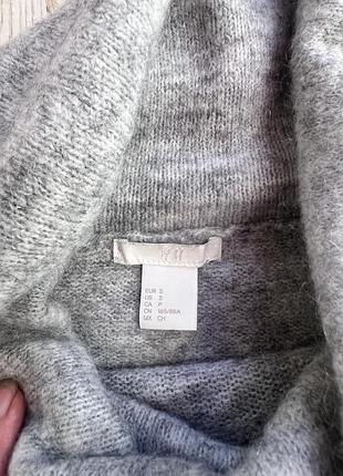 Легкий теплий светр кофта гольф h&m 7