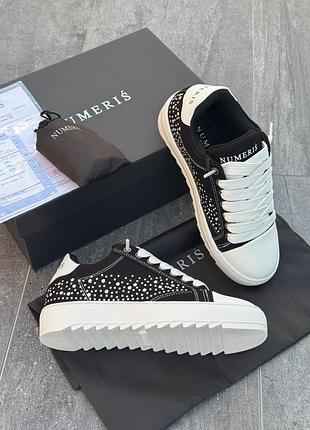 Кеди жіночі numeris studded black 8