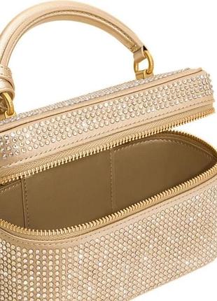 Сумка je pei cleo artificial crystal box shape top handle bag 2
