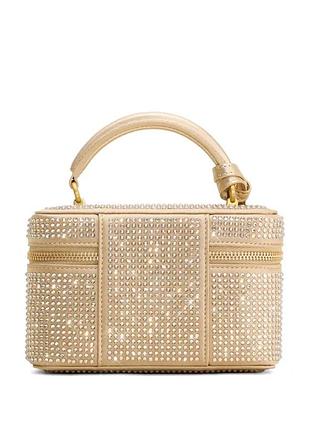 Сумка je pei cleo artificial crystal box shape top handle bag 3
