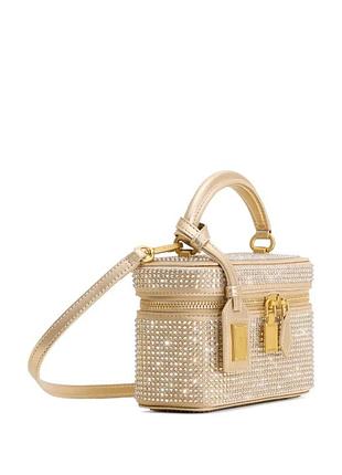 Сумка je pei cleo artificial crystal box shape top handle bag 4