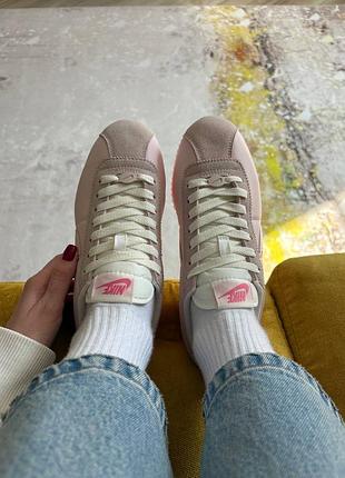 Nike cortez light soft pink 6