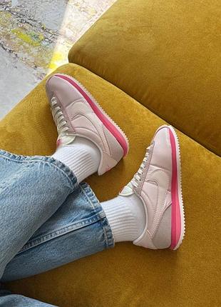 Nike cortez light soft pink 2