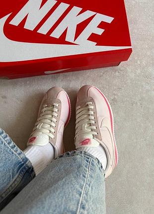 Nike cortez light soft pink 10