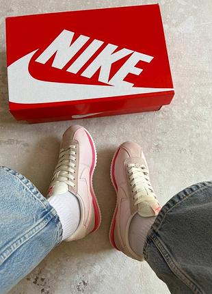 Nike cortez light soft pink 9
