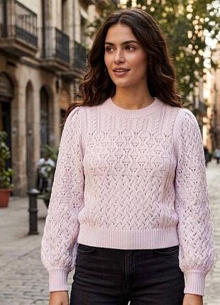 В'язанний светр з альпакою per una m&s кофта джемпер
