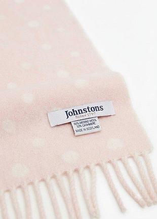 Шарф кашемир шерсть johnstons 3