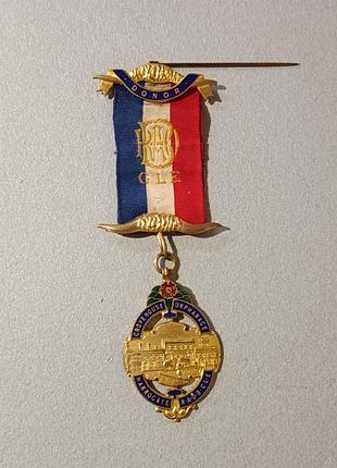 Орден, медаль масонів, за благодійну діяльність, іменна,r.a.o.b.g.l.e. королівський допотопний орден буйволів, велика ложа англії