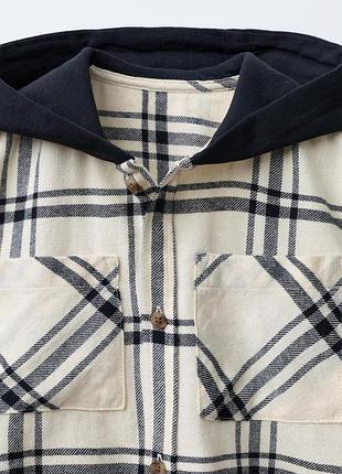 Котонова сорочка zara,6 р 4