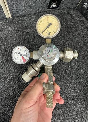 Редуктор co2 для багаторазових балонів