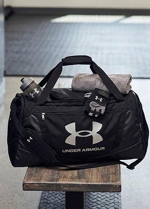 Сумка спортивна under armour чорна оригінал 2