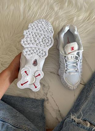 Nike shox tl white silver 3