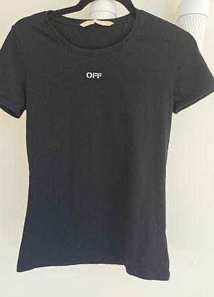 Футболка жіноча off white