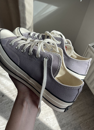 Фиолетовые кеды converse 40р