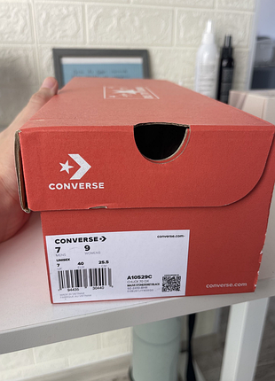 Фиолетовые кеды converse 40р 6