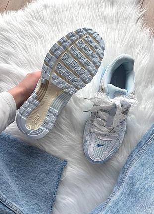 Nike p-6000 rideliner custom blue 3