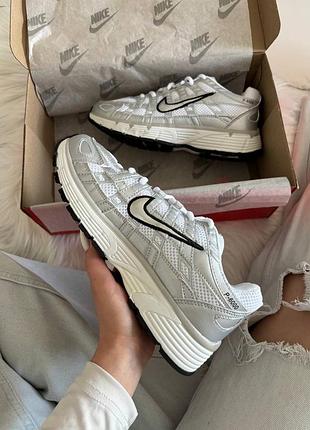 Nike p-6000 silver beige v1 5