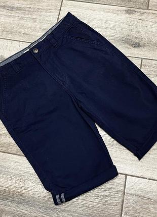 Класичні бавовняні шорти-чінос denim co 12-13років