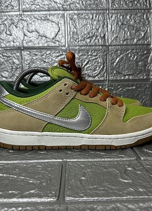 Чоловічі кросівки nike sb dunk low escargot beige/green fq7585-200