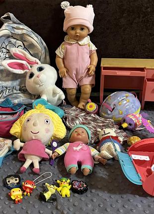 Пупс baby born і ляльки , лот іграшок