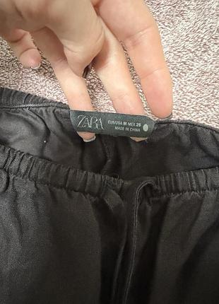 Лляні штани zara 4
