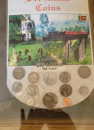 Монети шри ланка
подарочный набор