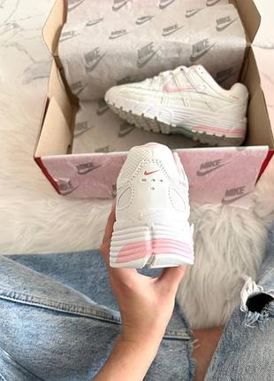 Nike p-6000 white pink 7
