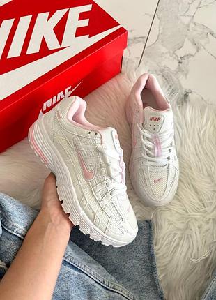 Nike p-6000 white pink 3