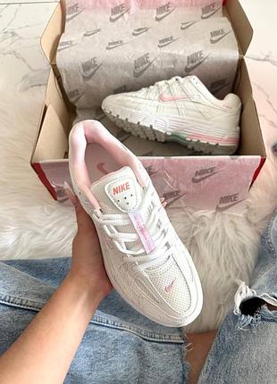 Nike p-6000 white pink 5