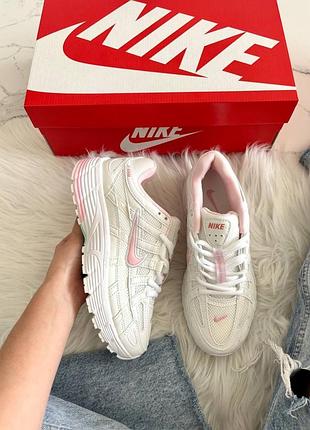 Nike p-6000 white pink 2